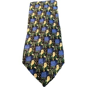 Ermenegildo Zegna ‘Father Christmas’ 100% silk tie.